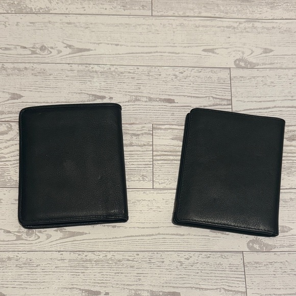 BREE Vintage Black Leather Wallet Bundle - Picture 2 of 12